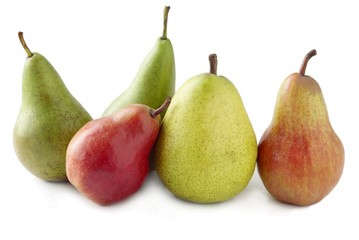 multicolor pears
