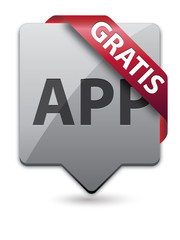 App Pointer Button Gratis Red