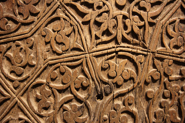 Wood carving