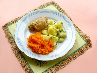 dinner dish