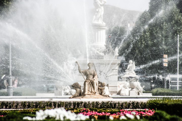 Ceres fountain at Parterre garden , Aranjuez (Madrid) - obrazy, fototapety, plakaty