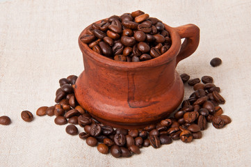 old cup of coffee