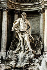 Trevi Fountain, Rome - Italy. Trevi Fountain