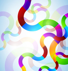 Abstract rainbow background