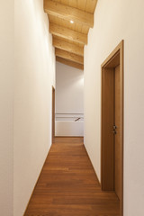modern loft, view of the corridor