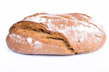 Bread isolated.
