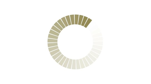 Loading - cercle beige