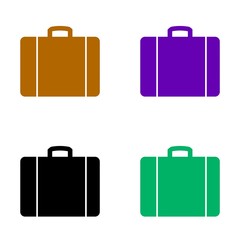Valises de couleurs