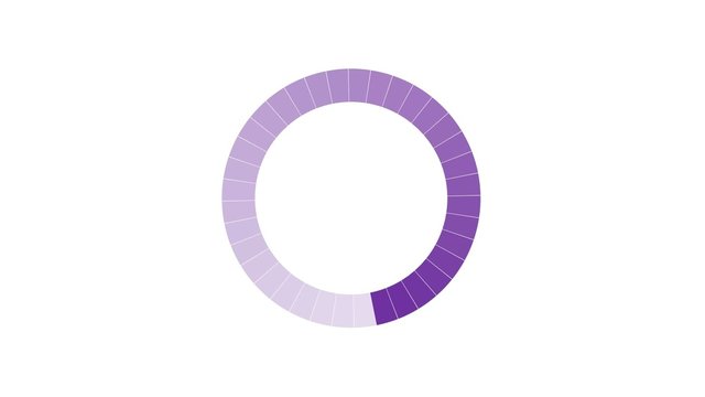 Loading - cercle violet