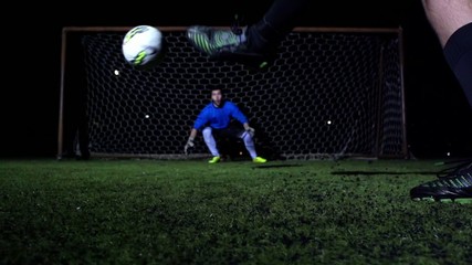 Goalkeeper Make A Save