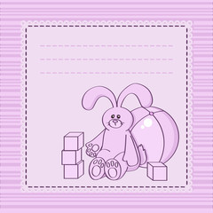 card with toys - 49147062