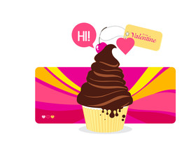 Kawaii Valentine Banner