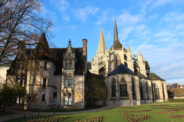 Fototapeta na wymiar Abbey of Trinity Vendôme 41