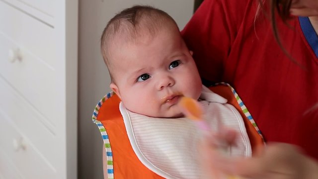 Eating baby