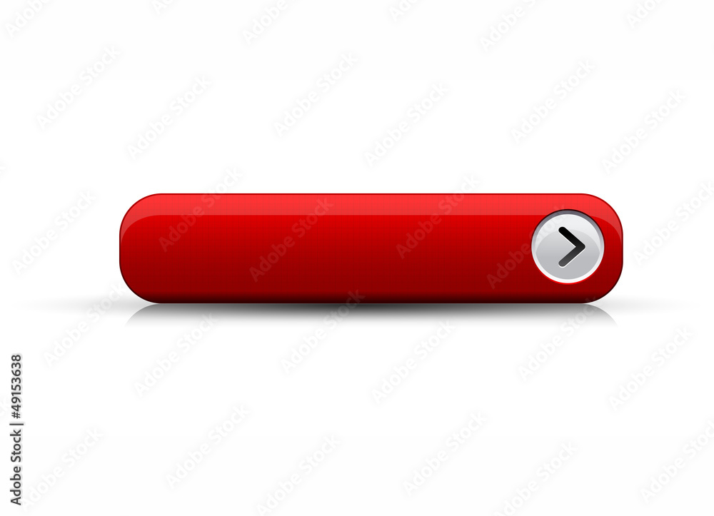 Poster empty button red