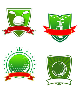 Golf emblems and symbols