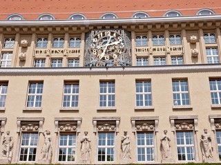 Obraz premium Deutsche Nationalbibliothek Leipzig