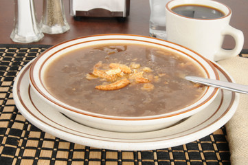 Onion soup