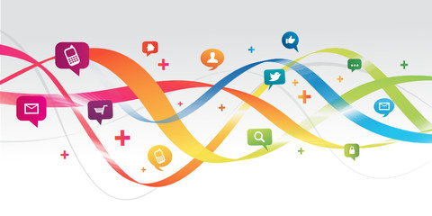 Obraz premium graphisme abstrait