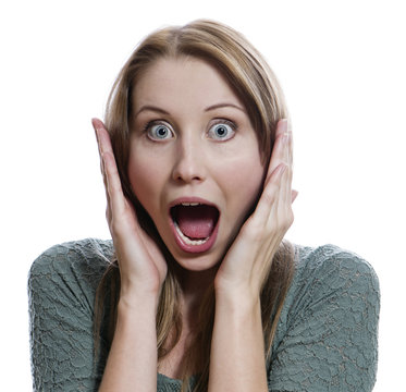 Surprised woman