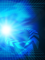 デジタルネットワークイメージ素材