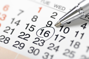 Calendar-Setting a date