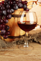 composition of wine and grapes