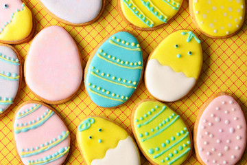 Easter homemade gingerbread cookie