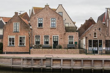 Fototapeta na wymiar Historic Dutch village