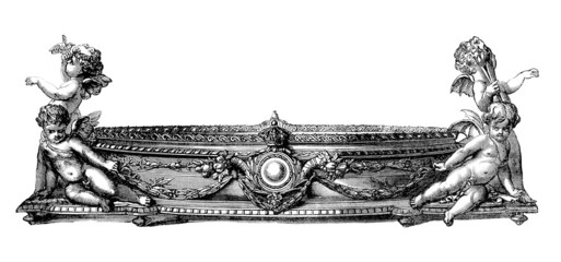 Arcydzieło srebra - dekoracja stołu - XIX wiek - 49169417