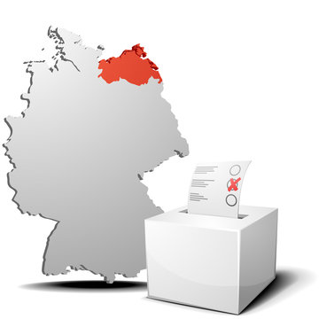 Vote Germany Mecklenburg-West Pomerania