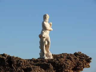 Fototapeta na wymiar Poseidon auf Zakynthos