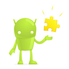 funny cartoon android