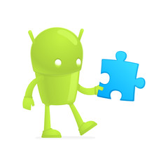 funny cartoon android