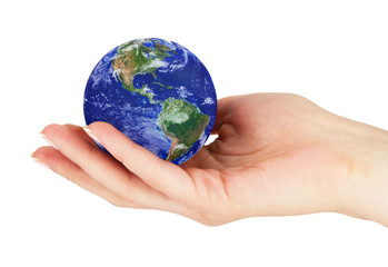Hand with earth 1