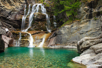 Cascate di Lillaz, Valle d'Aosta, Italia