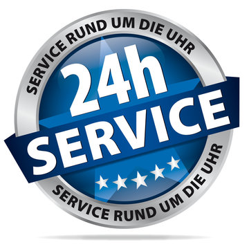 24h-Service - Service rund um die Uhr