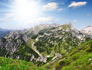 Fototapeta premium Triglav National Park - Julian Alps, Slovenia