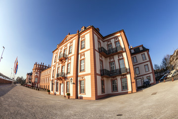 Fototapeta na wymiar słynny Zamek Biebrich