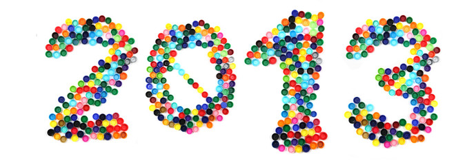 2013 from plastic caps