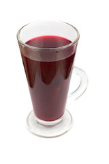 Hot mulled wine