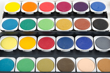 Deckfarben-Malkasten