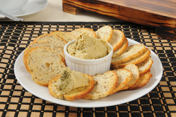 Spinach artichoke hummus