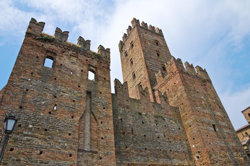 Castle of Castell'Arquato. Emilia-Romagna. Italy.