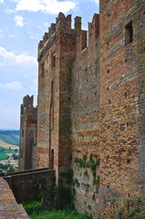 Castle of Castell'Arquato. Emilia-Romagna. Italy.