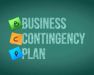 business contingency plan and post