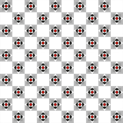 White and gray tiles pattern