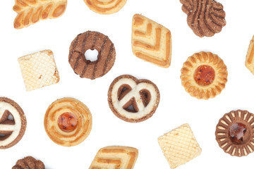 Various cookies pattern