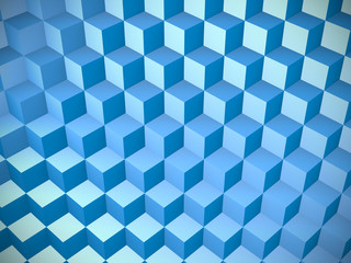 3d background with cubes