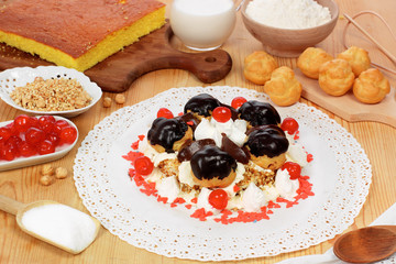 Torta saint honorè - Saint honorè cake